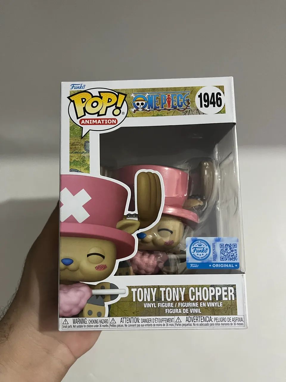 Funko Tony Tony Chopper Algodão Doce 1946 Original e com caixa