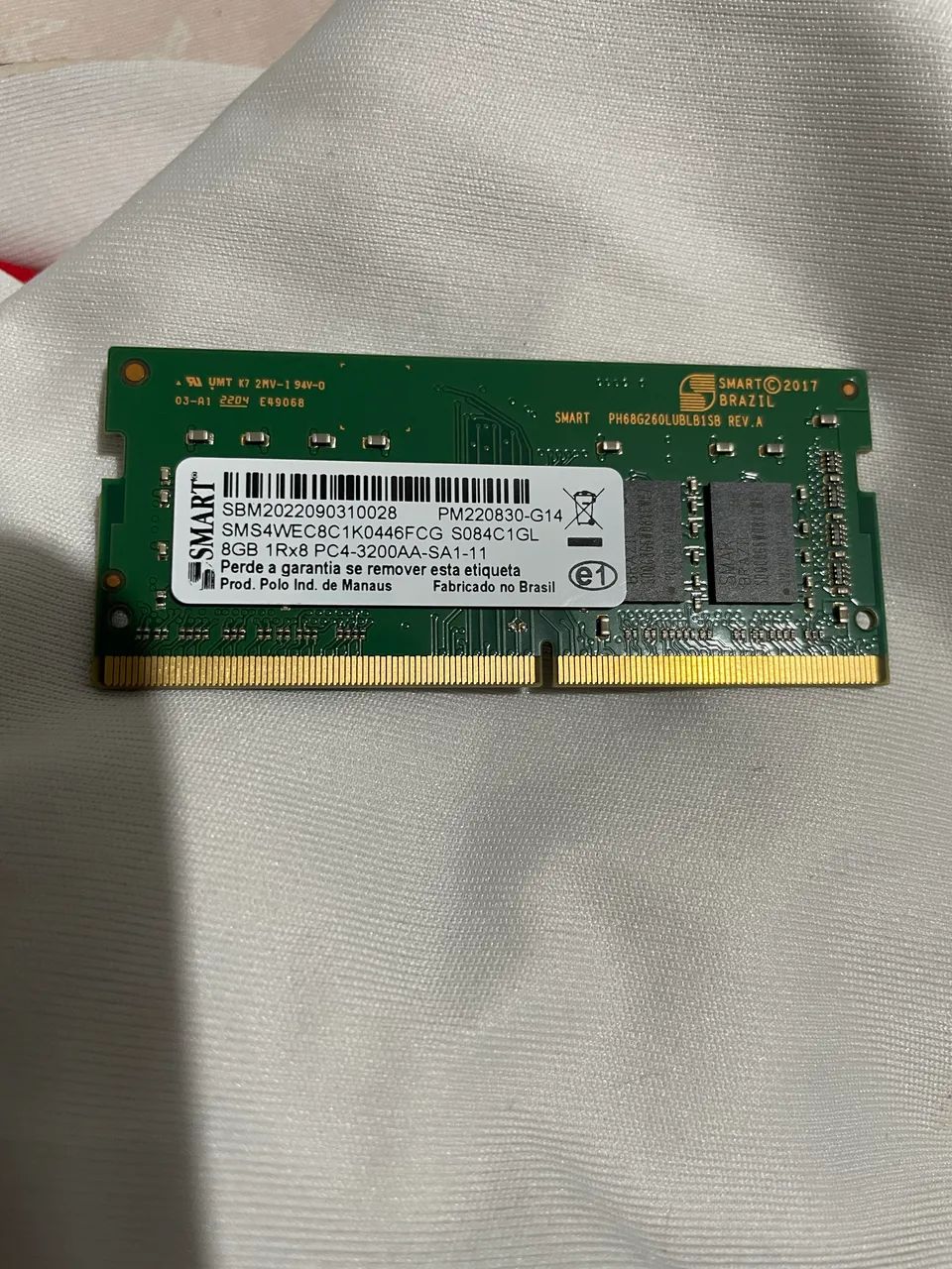 Memória RAM notebook 65049959452674123