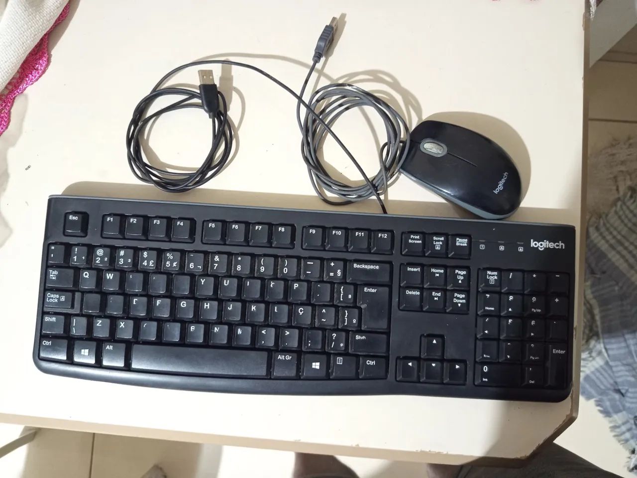 Kit Teclado e Mouse Logitech