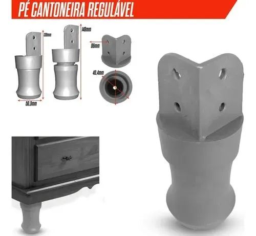 Pés de guarda roupas - Foto 3