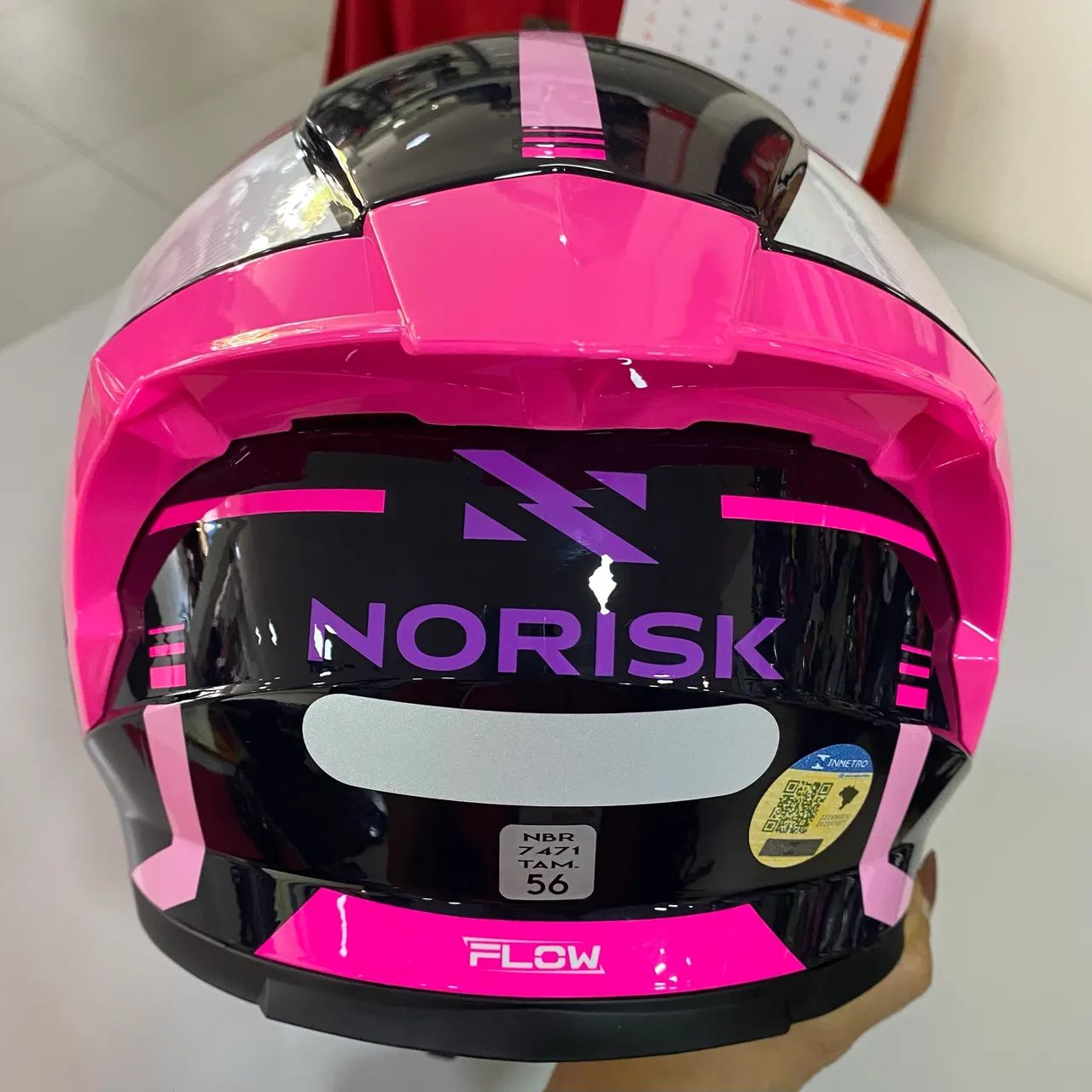 Vendo capacete Norisk 56 Novíssimo - Foto 2