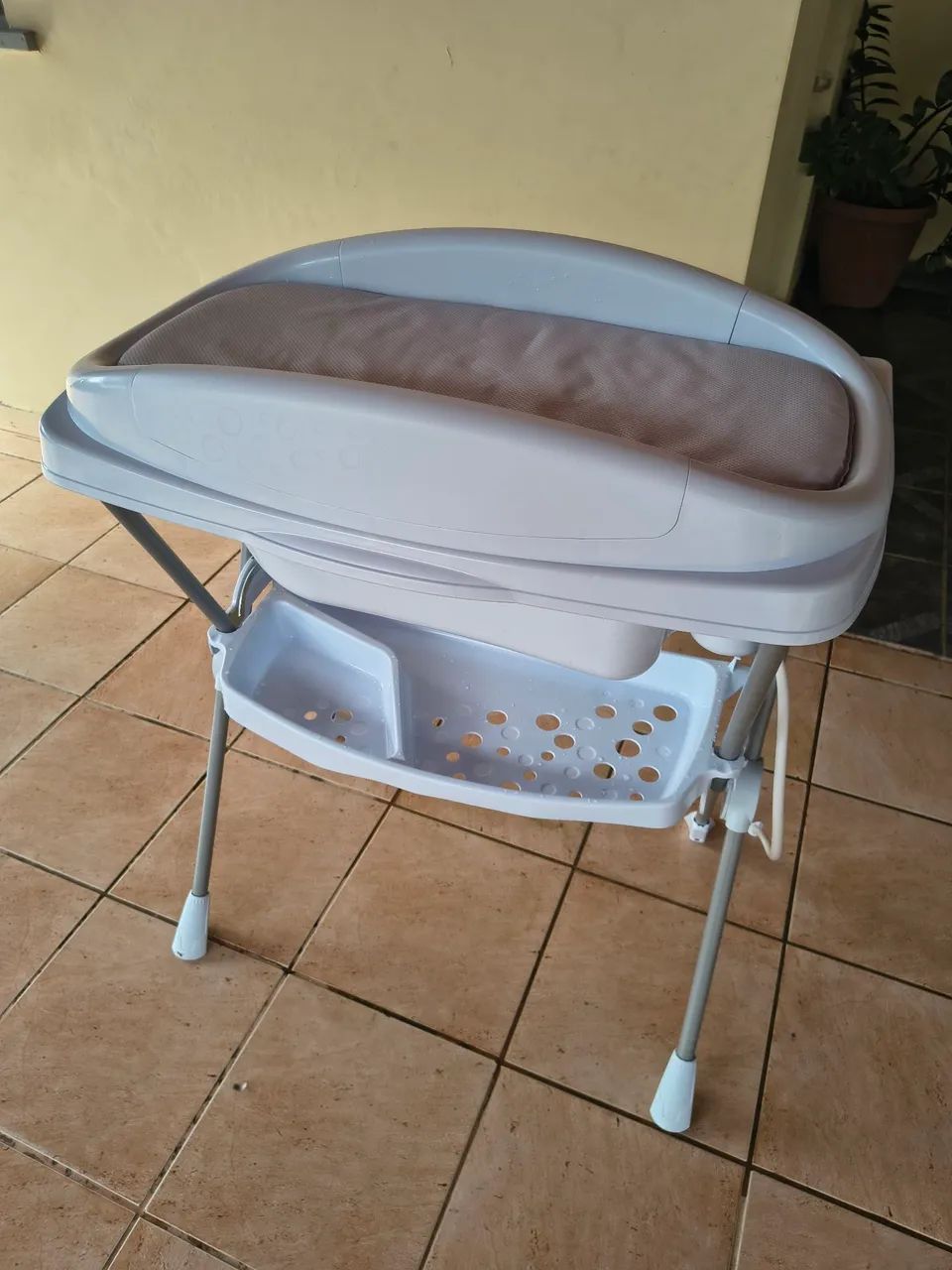 Banheira com trocador 