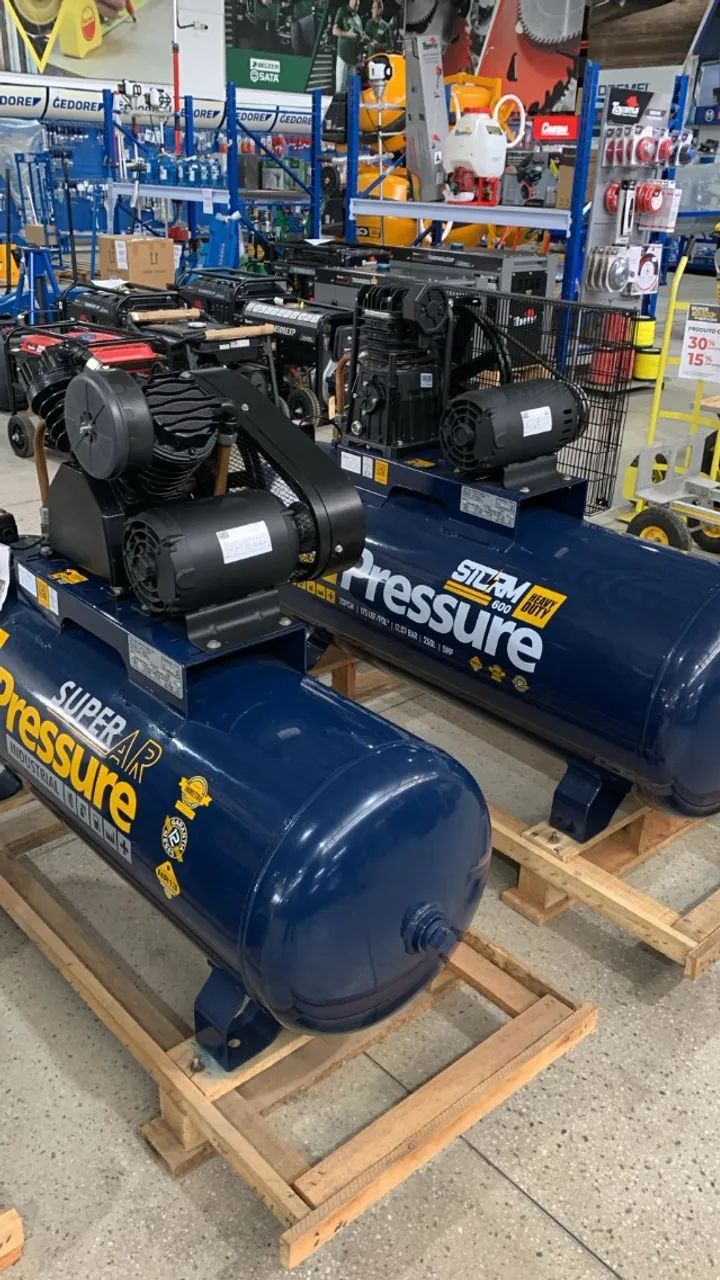 COMPRESSOR DE AR 20 PES 250L 