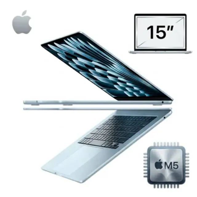 MacBook Air M5 15 polegadas 512gb 16gb Prata modelo A3448 - CAIXA LACRADA