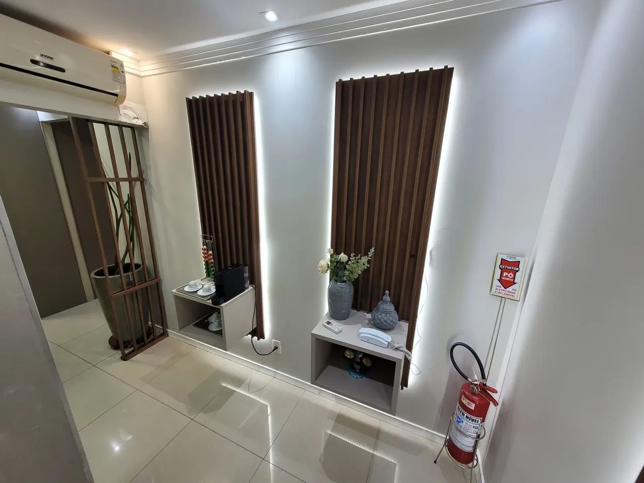Sala mobiliada para alugar no Condomínio O2 Corporate & Offices! - Foto 4