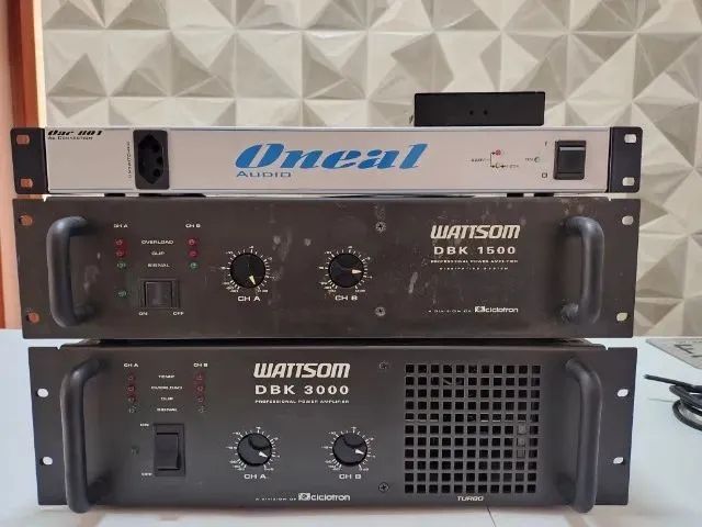 Equipamento de Som Profissional