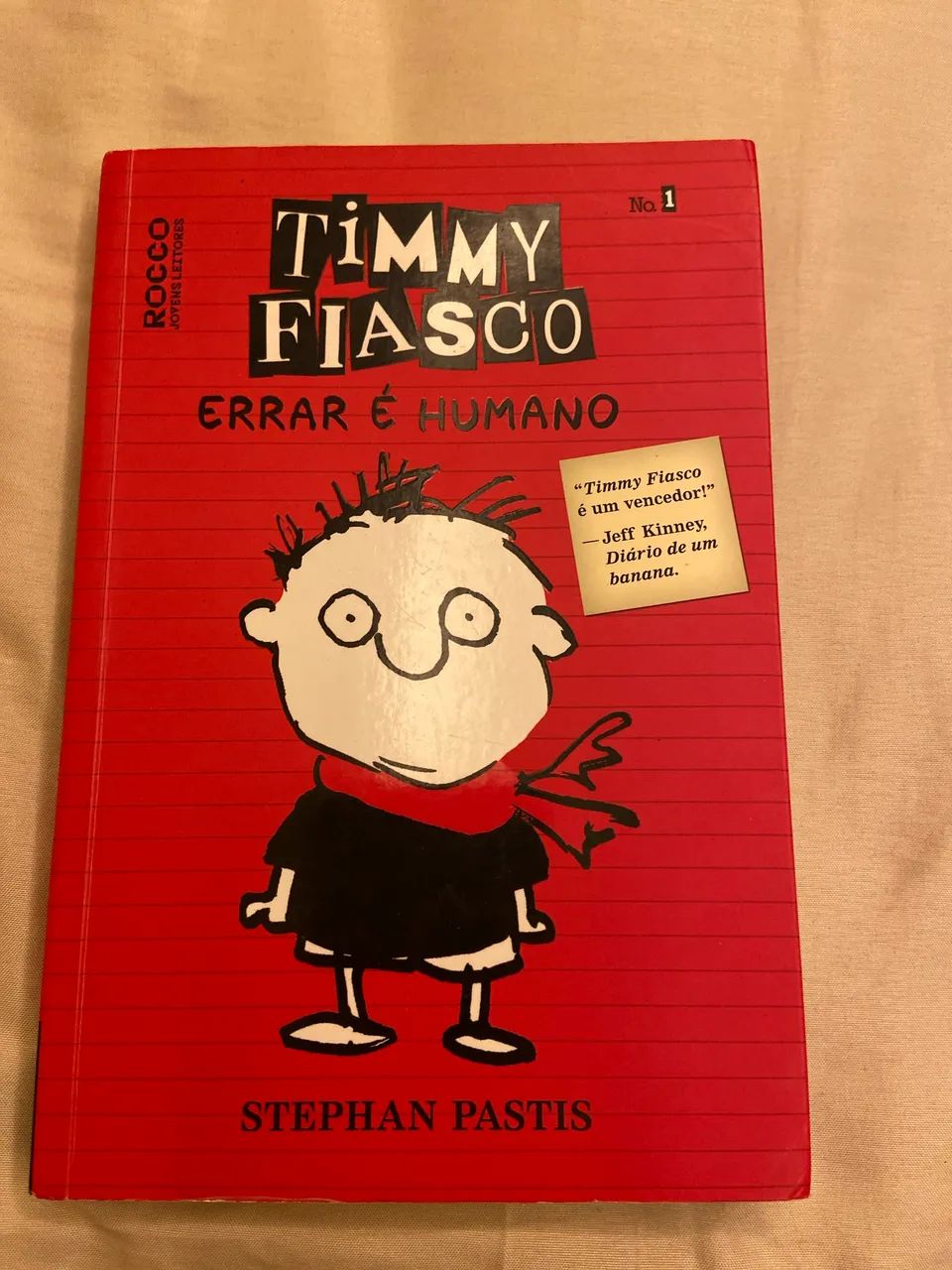 Livro Timmy Fiasco - Errar é humano