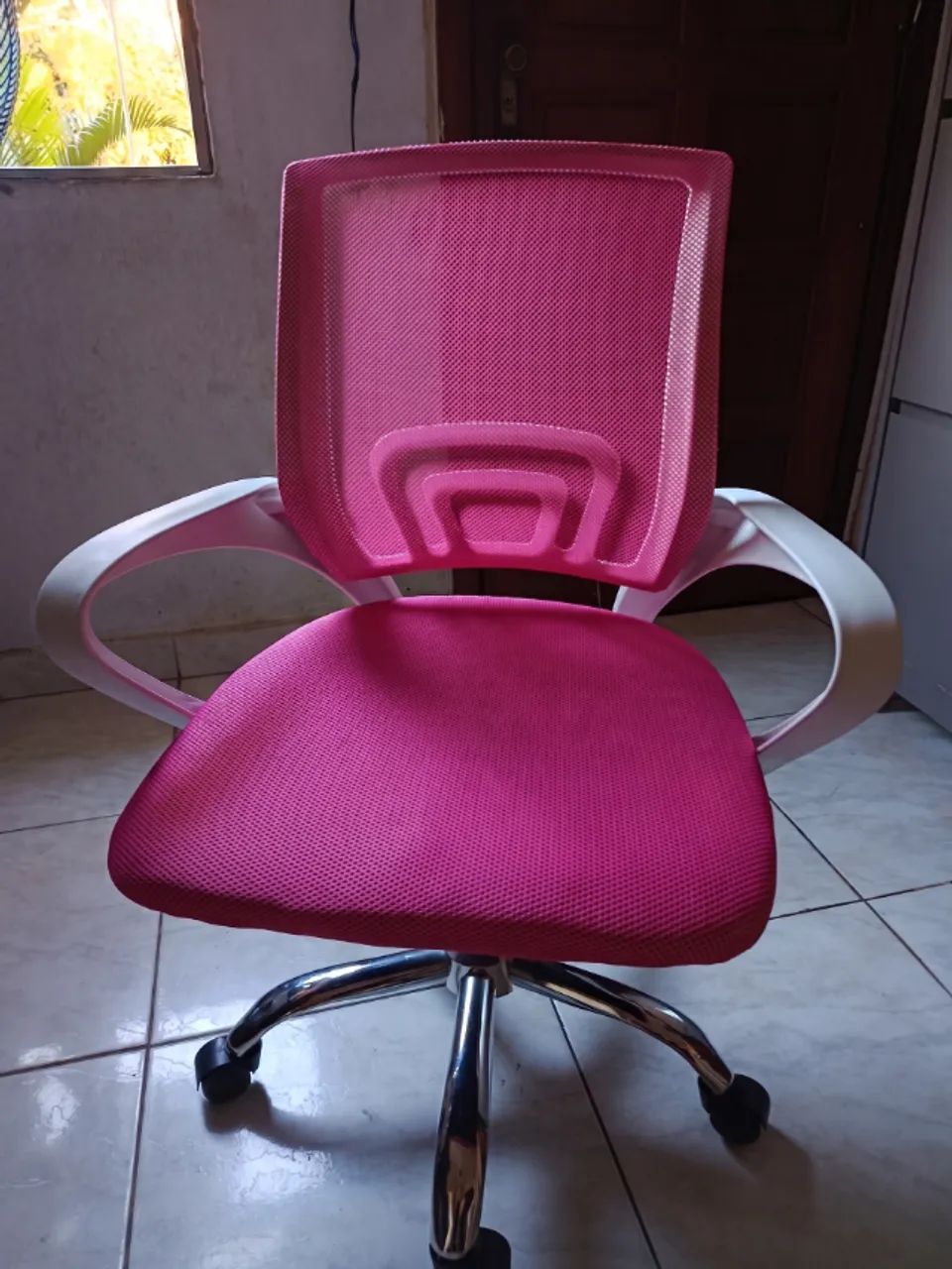 Cadeira de Escritório Rosa