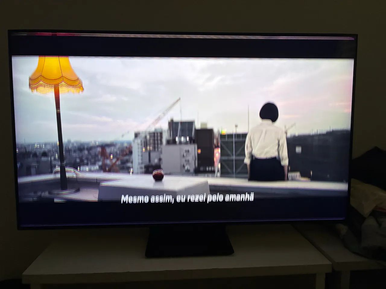 Tv Samsung 55? qled com defeito no painel