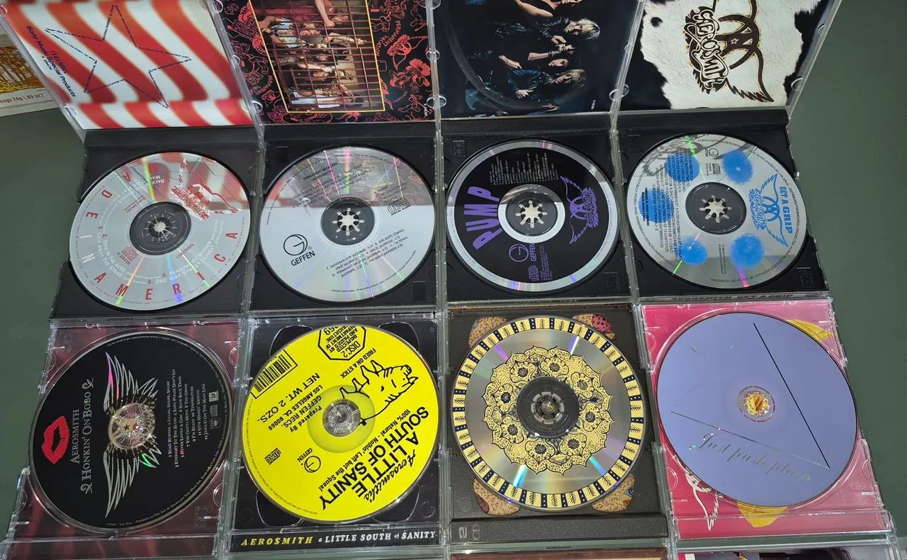 8 Cds do Aerosmith - Foto 3