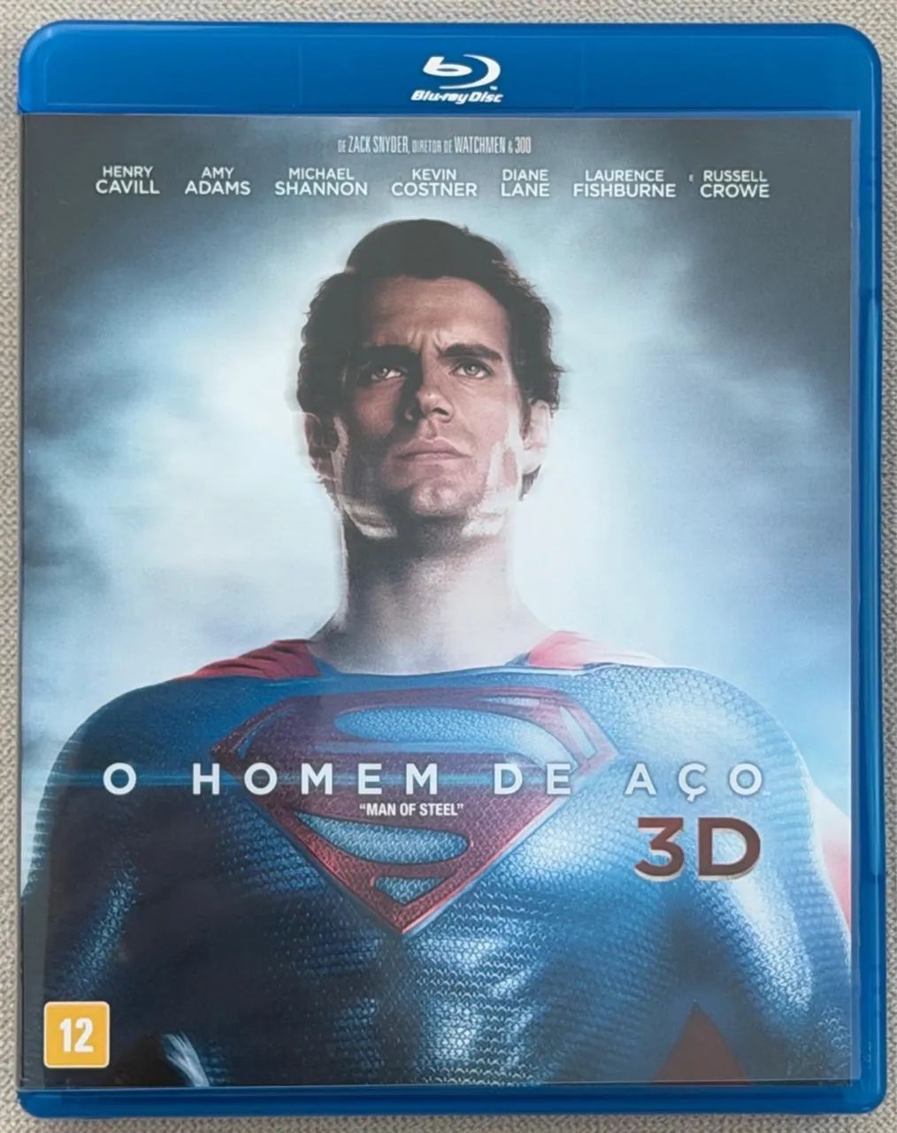 Blu-Ray + Blu-Ray 3D O Homem de Aço 