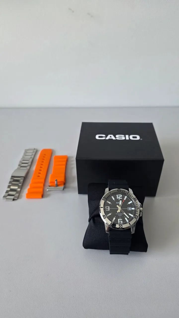 Relógio Casio MTP-VD01S Quartzo