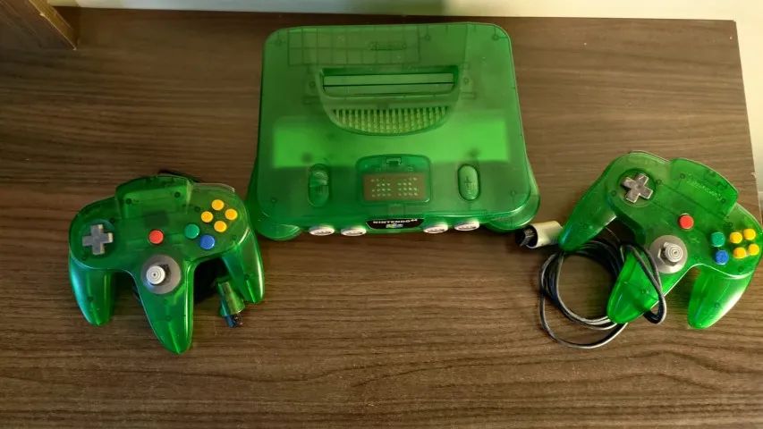 Nintendo 64 Kiwi Verde Original