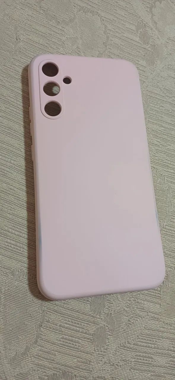 Capinha Celular rosa  A34