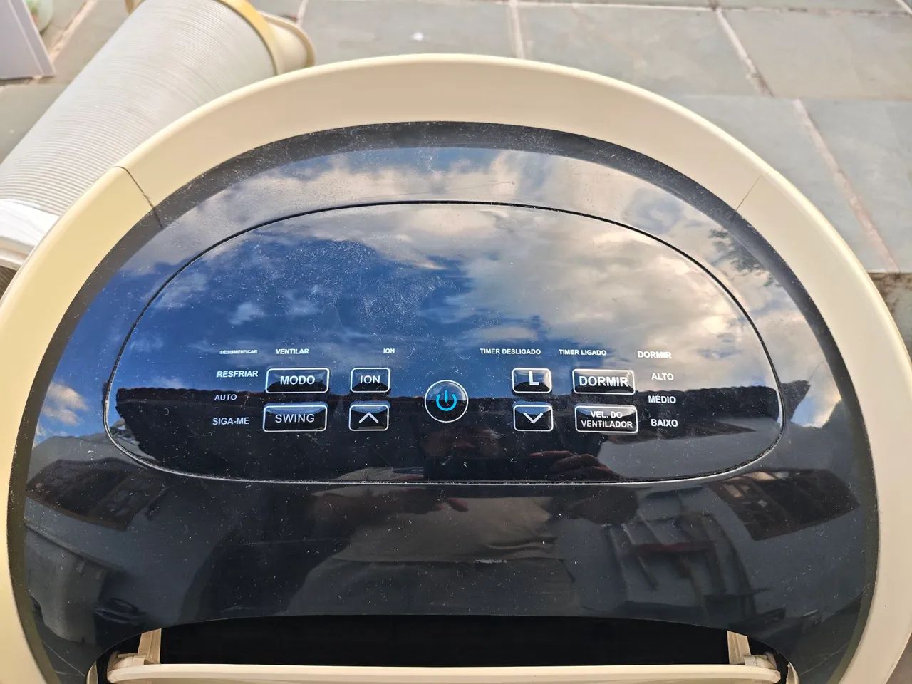 Ar condicionado portátil Midea 10500 BTUs 220v - Foto 2