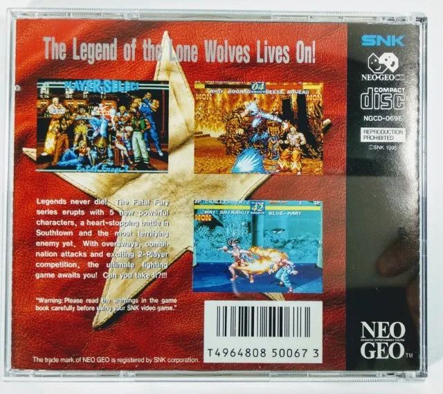 Fatal Fury 3 Original - Neo Geo CD - Jogos de Vídeo Game - Jardim