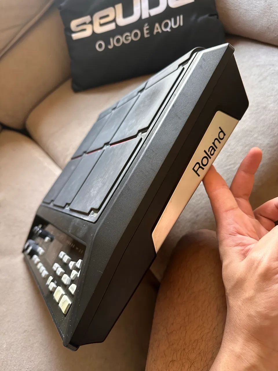 SPD SX Roland com Case + estante de brinde!  - Foto 4