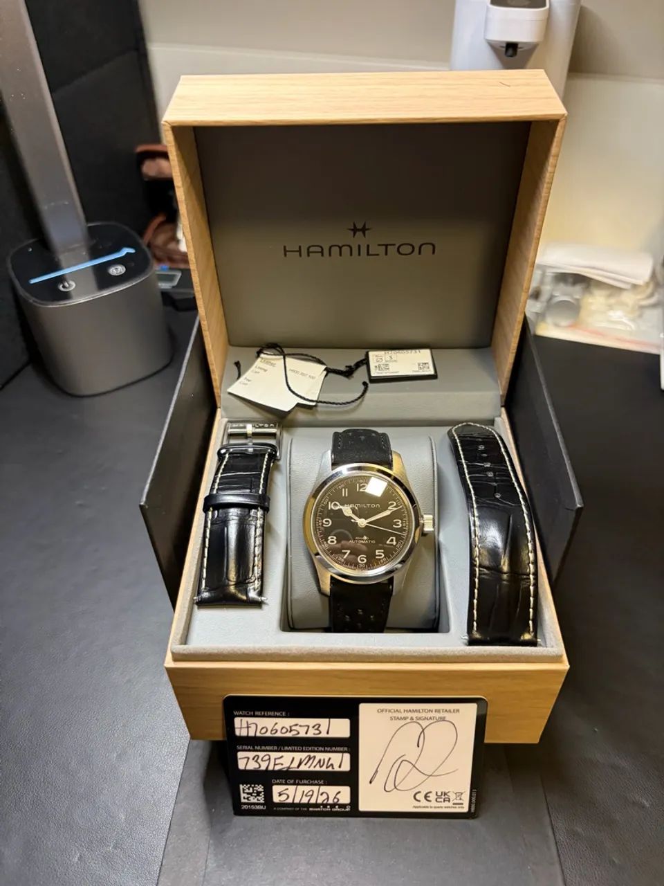Relógio Hamilton Murph 42mm - Foto 4