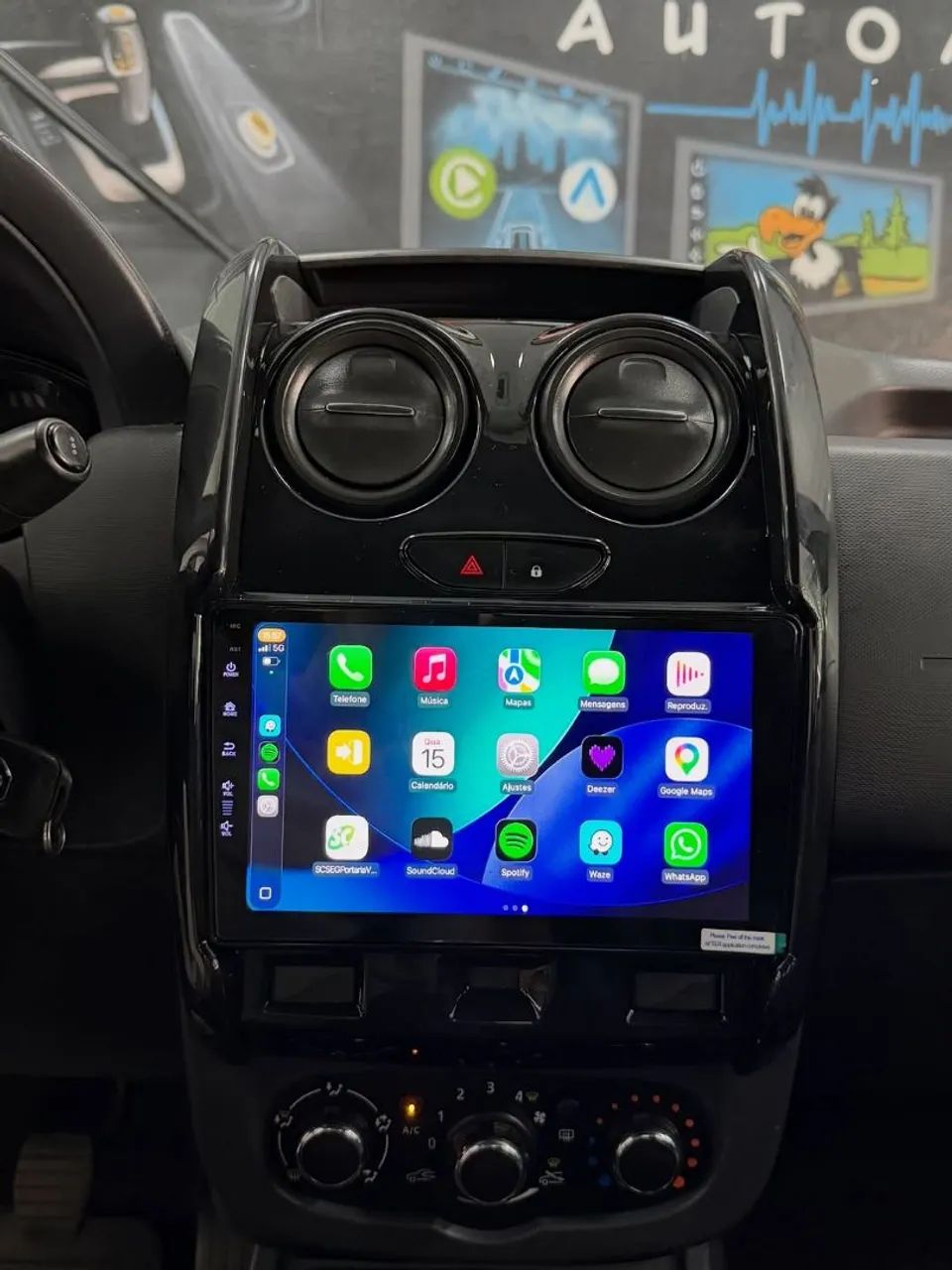 Multimídia Android Renault Duster e Oroch  - Foto 2