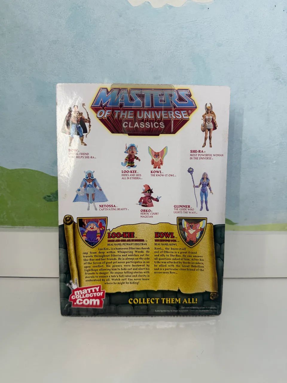 Masters Of The Universe Classics Loo-Kee & Kowl 2013 Geninho Corujito Cartoon MOTU LACRADO - Foto 2