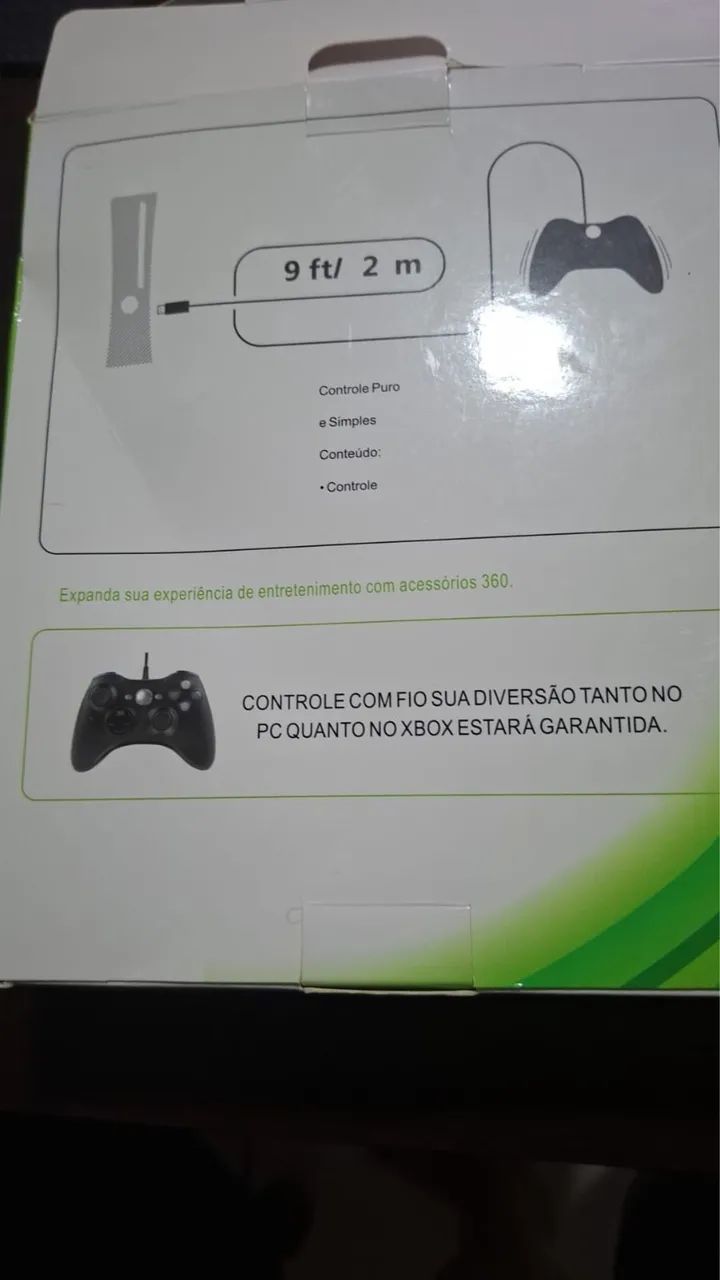 Controle Xbox/PC com fio  - Foto 2