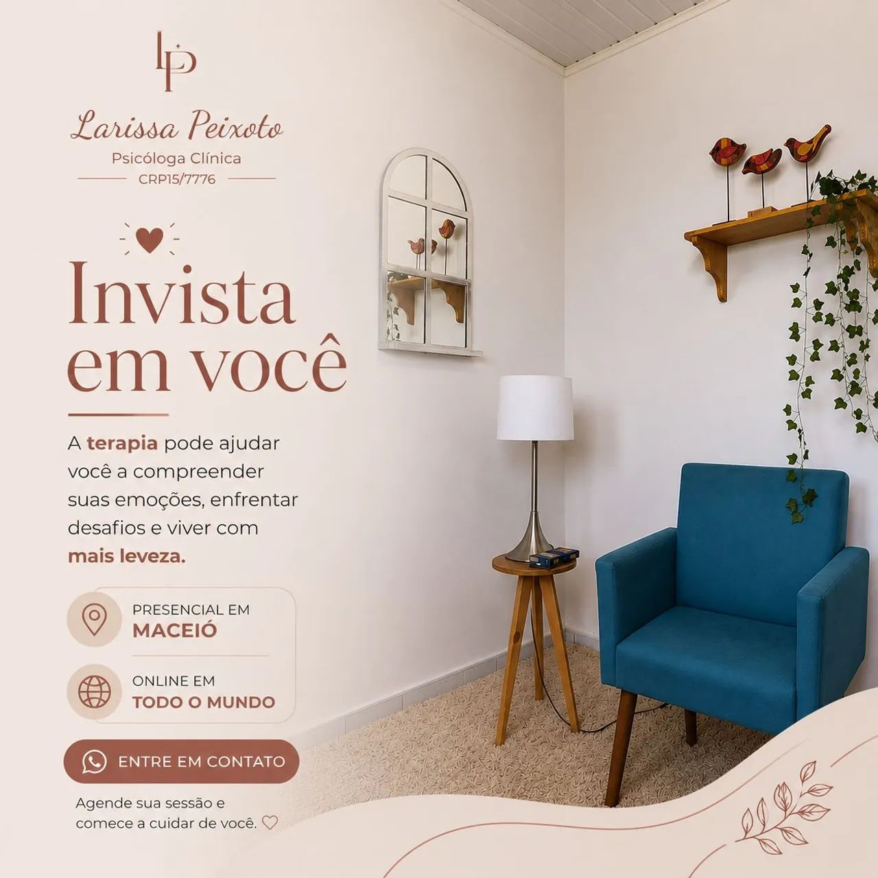 Psicóloga para mulheres Larissa 