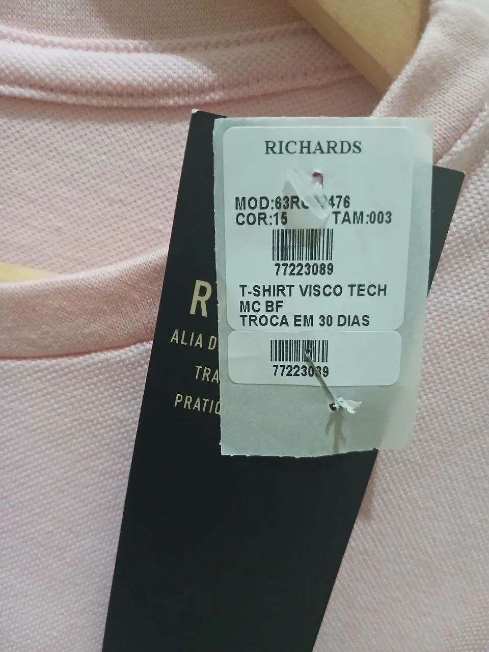 CAMISETA RICHARDS  PIQUET MÉDIA - Foto 3