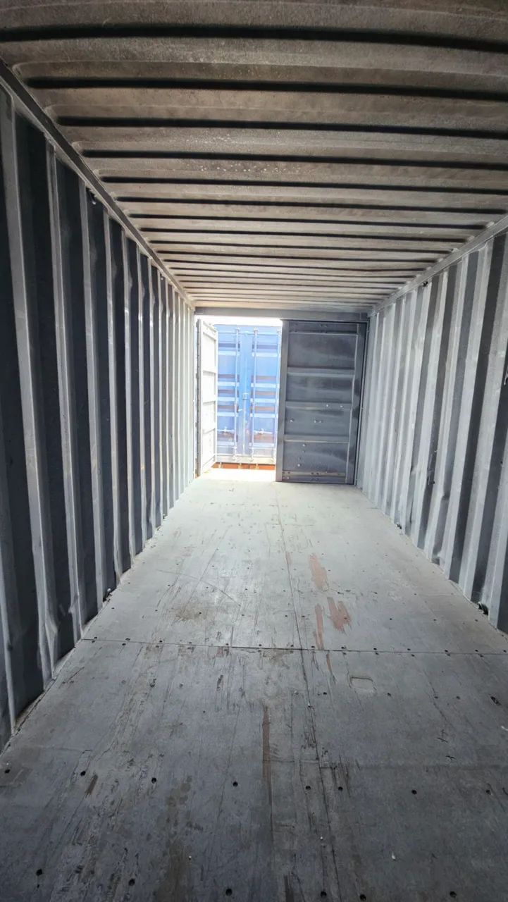 Container marítimo 20 pés usados em ótimo estado  - Foto 4