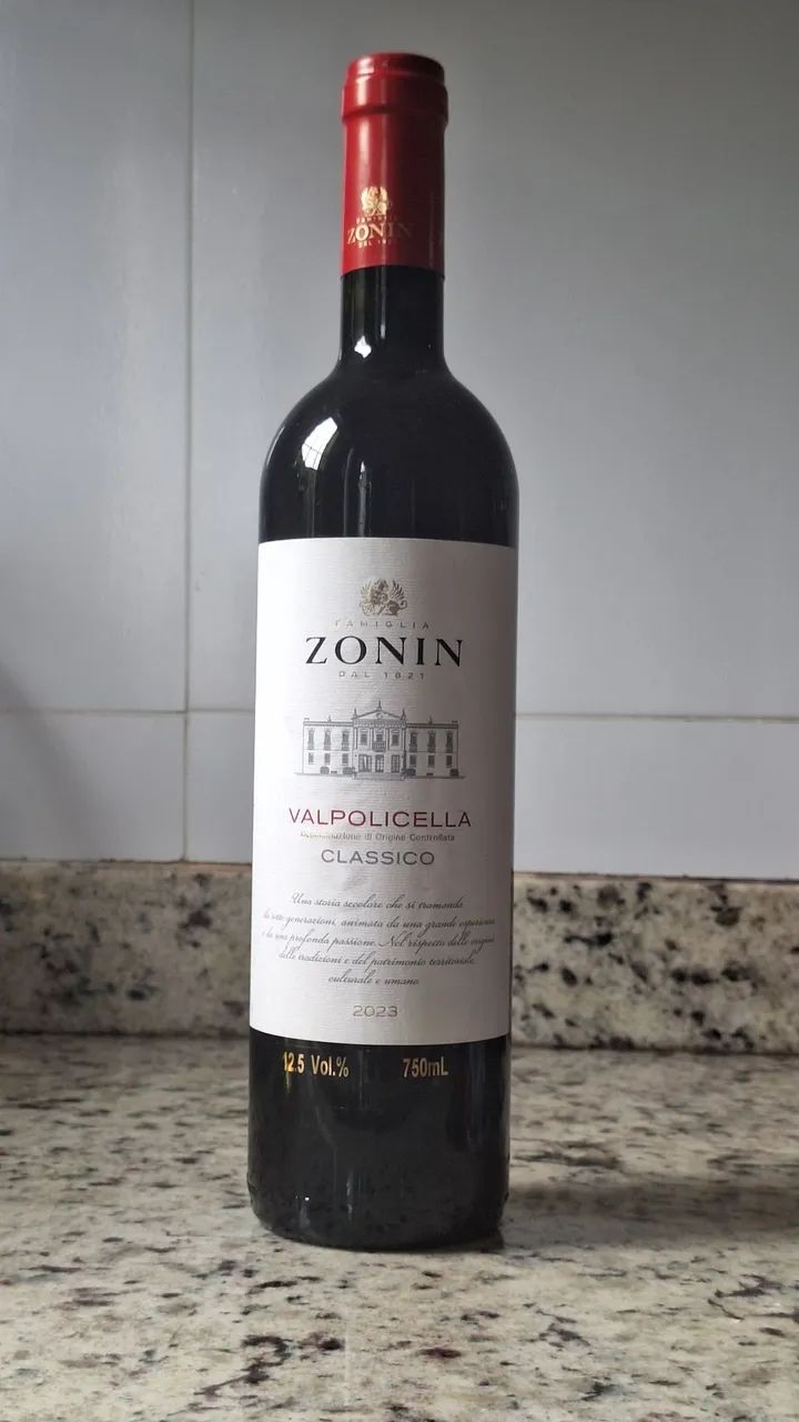 Vinho Zonin Valpolicella Clássico 