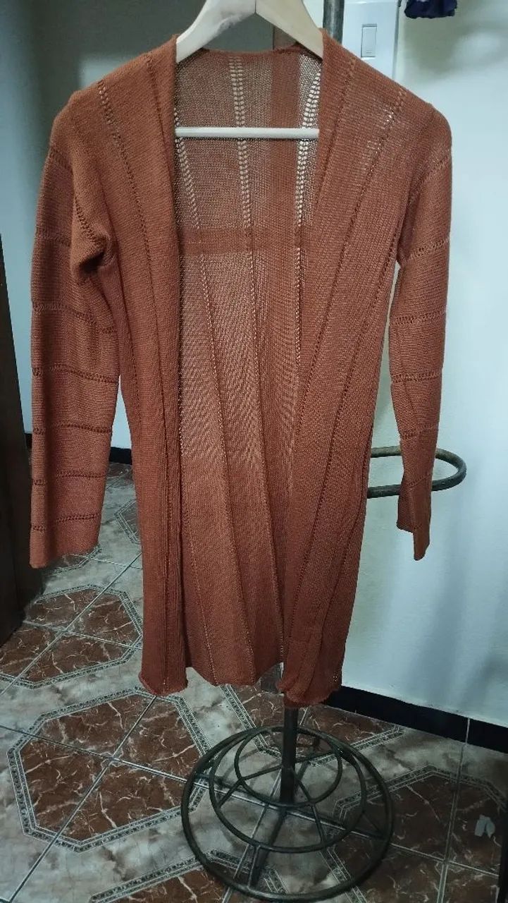 cardigan longo - Foto 3