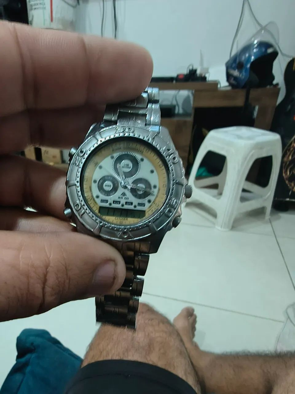 Vendo relógio Citizen combo versão natulite 3 bolas  - Foto 2