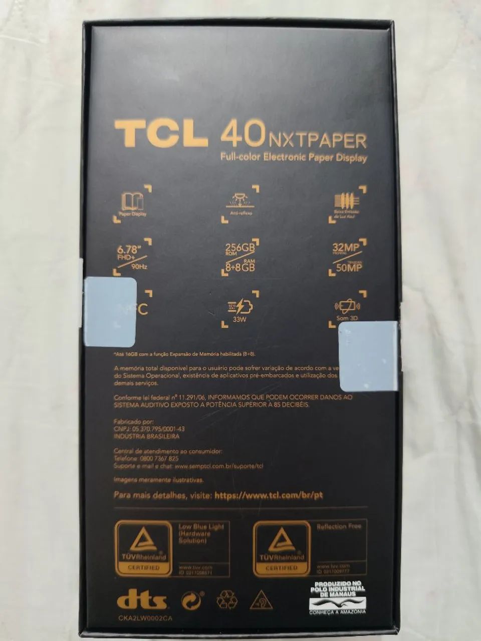 Smartphone TCL 40NXTPAPER em estado de Zero! - Foto 4