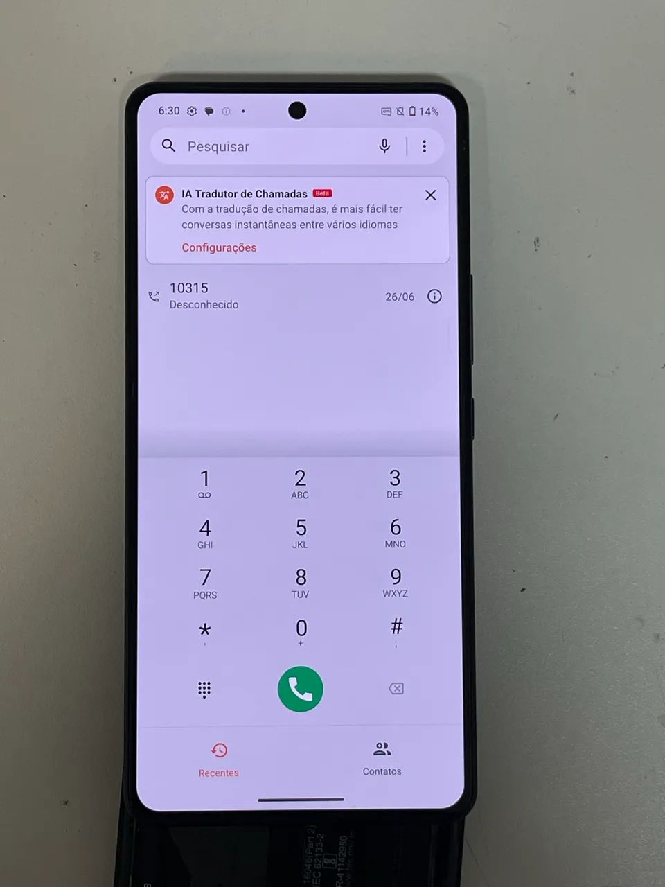 Frontal/tela ROG phone 8 100% original com aro completa, peça retirada - Foto 3