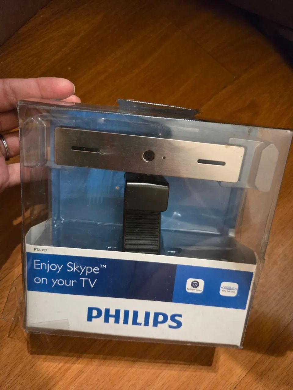 Web Câmera Para Tv - Philips Pta 317 Skype - Original / Nova