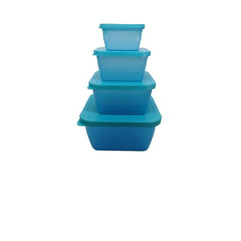 Potes Linha Square para microondas e freezer - Livres de Bisfenol - A