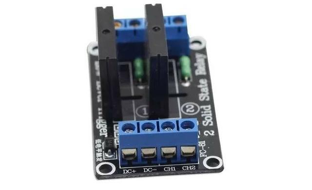 COD-AM26 Módulo Rele De Estado Sólido 2 Canais 5v Ssr Arduino - Automação - Robotica - Foto 2
