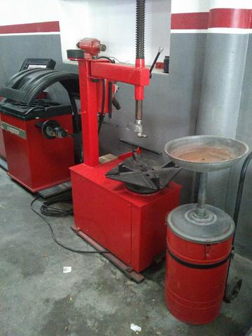 Balanceadora motorizada/ Desmontadora pneumática - Foto 4