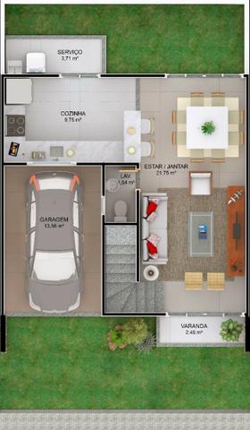 Lançamento Casa de 3 suites em Ipitanga R$ 379.000,00 - Foto 5