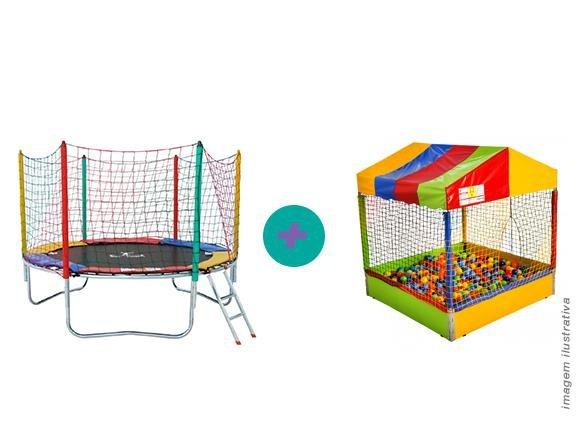 Aluguel de Cama Elástica e Piscina de Bolinhas