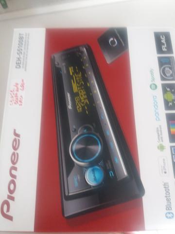 Cd usb bluetooth 3 rca Pioneer garantia instalado