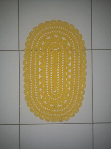 Tapetes de cordão ou crochê - Foto 2