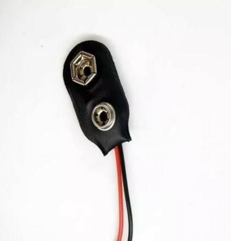 COD-CP50 KIT 2 Unidades Conector Cabo De Bateria 9v S/ Plug Arduino Automação Robotica - Foto 2