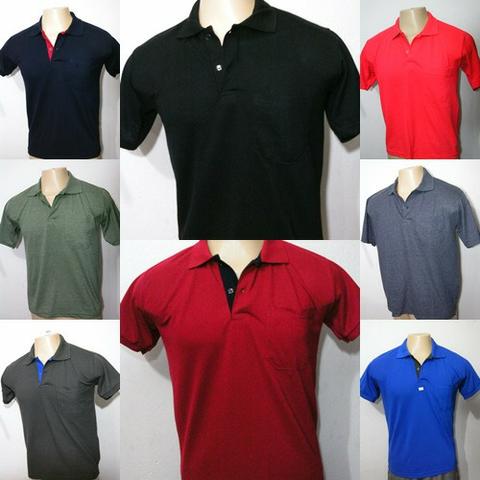 Camisa polo masculina em oferta NOVA passo cartão e parcelo