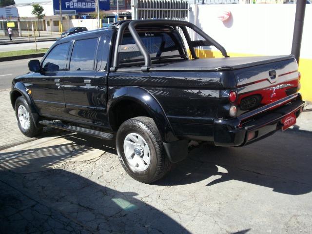 Mitsubishi L 200 Sport Hpe 4X4 C Dupla Preta Impecável - Foto 4