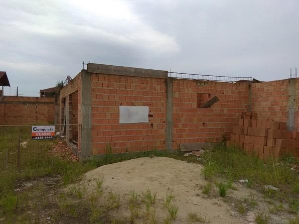 Terreno de 12x30m com edificação inacabada no Aventureiro - Foto 2