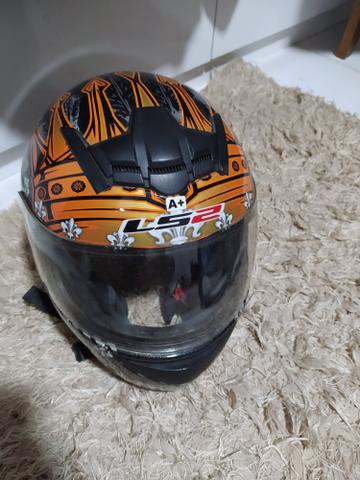 Capacete e jaqueta moto - Foto 3