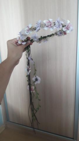 Coroa com Flores Artificiais - Foto 2