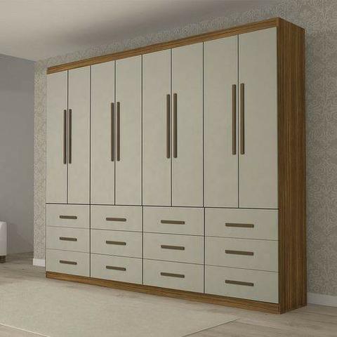 Roupeiro Premium 8 portas + 12 gavetas PCBjan20 Benetil