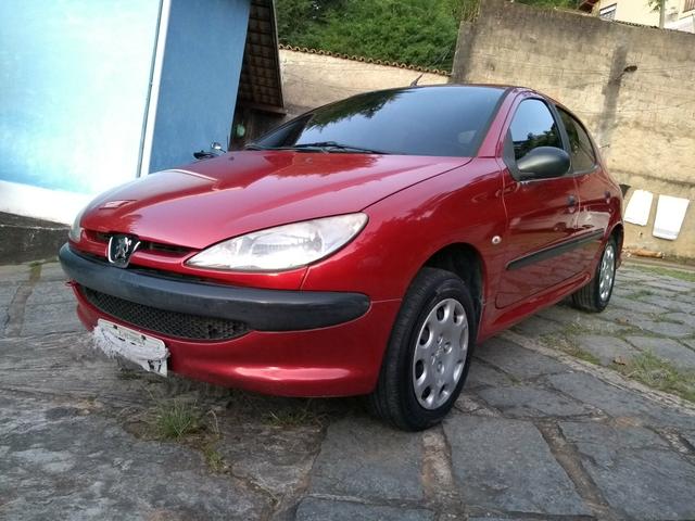 Peugeot 206 ano 2007 1.4 flex com manual nota fiscal de fábrica e chave reserva - Foto 8