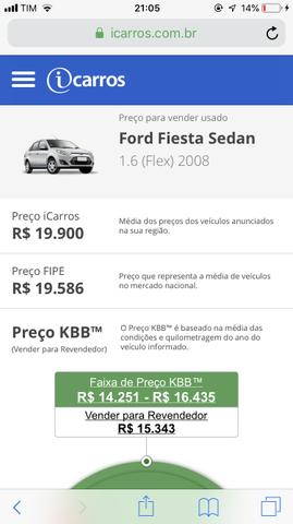 Ford Fiesta sedan 2008 - Foto 6